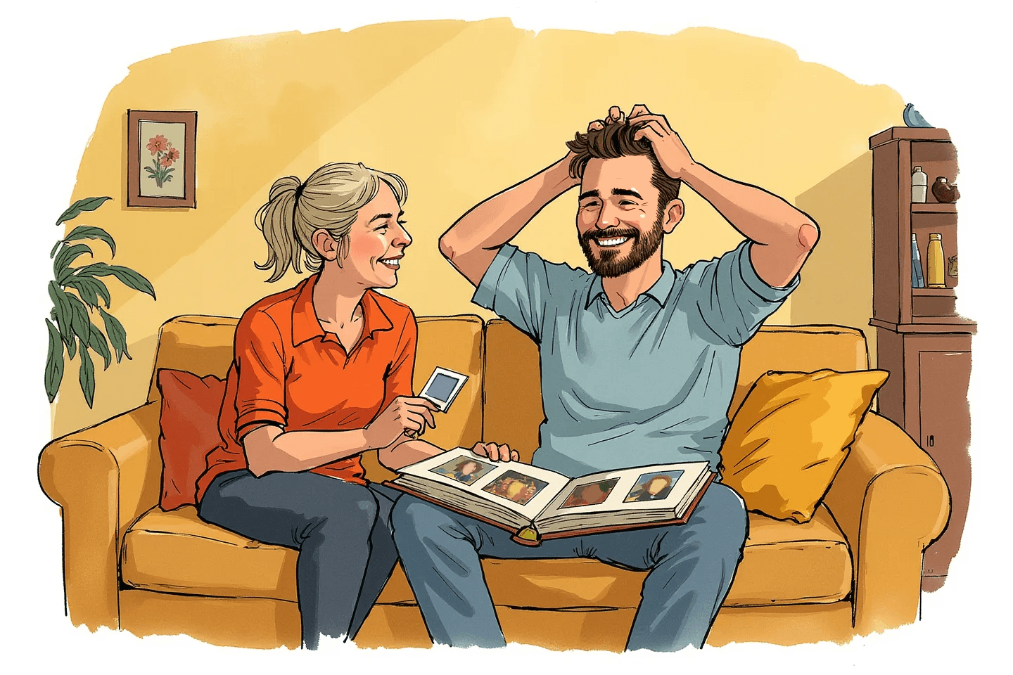 Step 3: Revisit fond memories