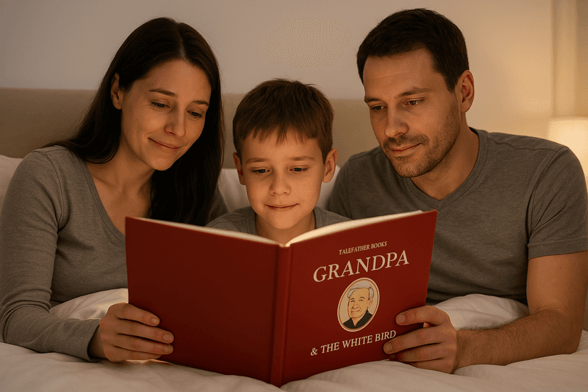 Illustration representing family memories and legacy